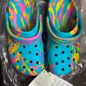 Kids Classic Marbled Clog